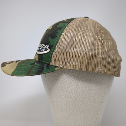 Innova Disc Golf Trucker Hat Green Camo Mesh Back Snapback One Size Outdoors