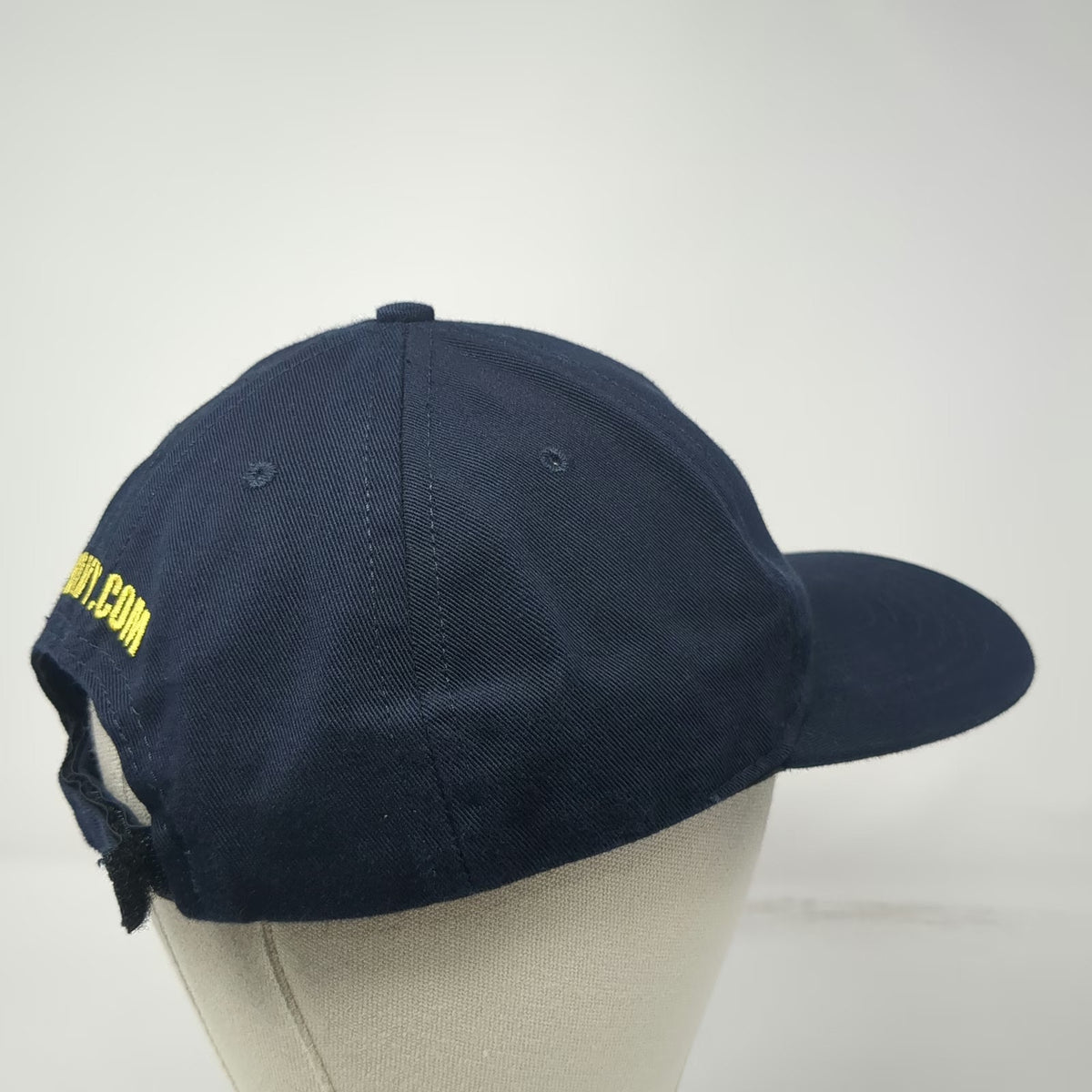 Blue Baseball Cap One Size Strapback America's Navy Embroidered USA Made Hat