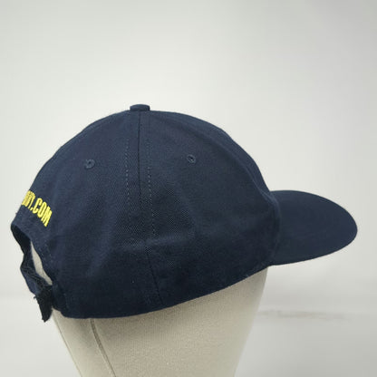 Blue Baseball Cap One Size Strapback America's Navy Embroidered USA Made Hat