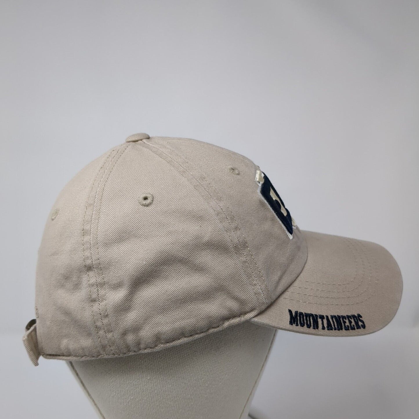 EOU Mountaineers Slideback Hat Tan One Size Adjustable Embroidered