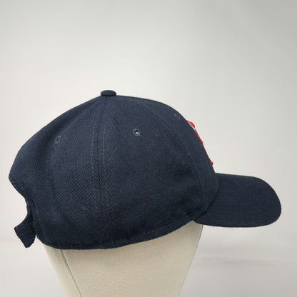 New Era MLB Boston Red Sox Baseball Cap Blue One Size 9FORTY Strapback Hat Logo