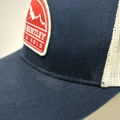 Dierks Bentley Gravel Gold Blue One Size Trucker Hat Mesh Snapback Country