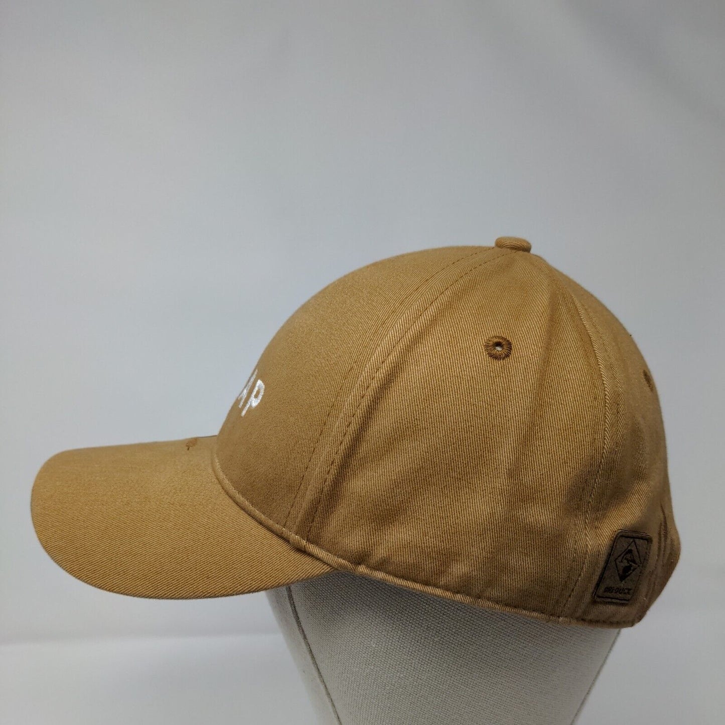 Eicap Strapback Hat Tan OSFA Embroidered Dri-Duck Wildlife Series