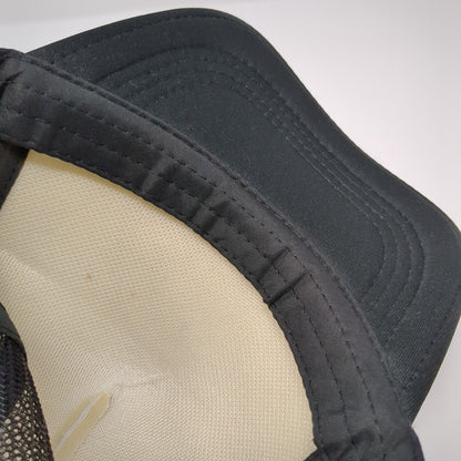 Mountain Moon Stars Snapback Trucker Hat Black OSFA Mesh Back Outdoor