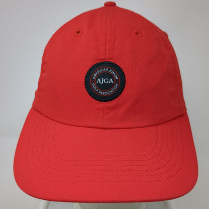 Imperial AJGA American Junior Golf Association Hat Red One Size Baseball Cap