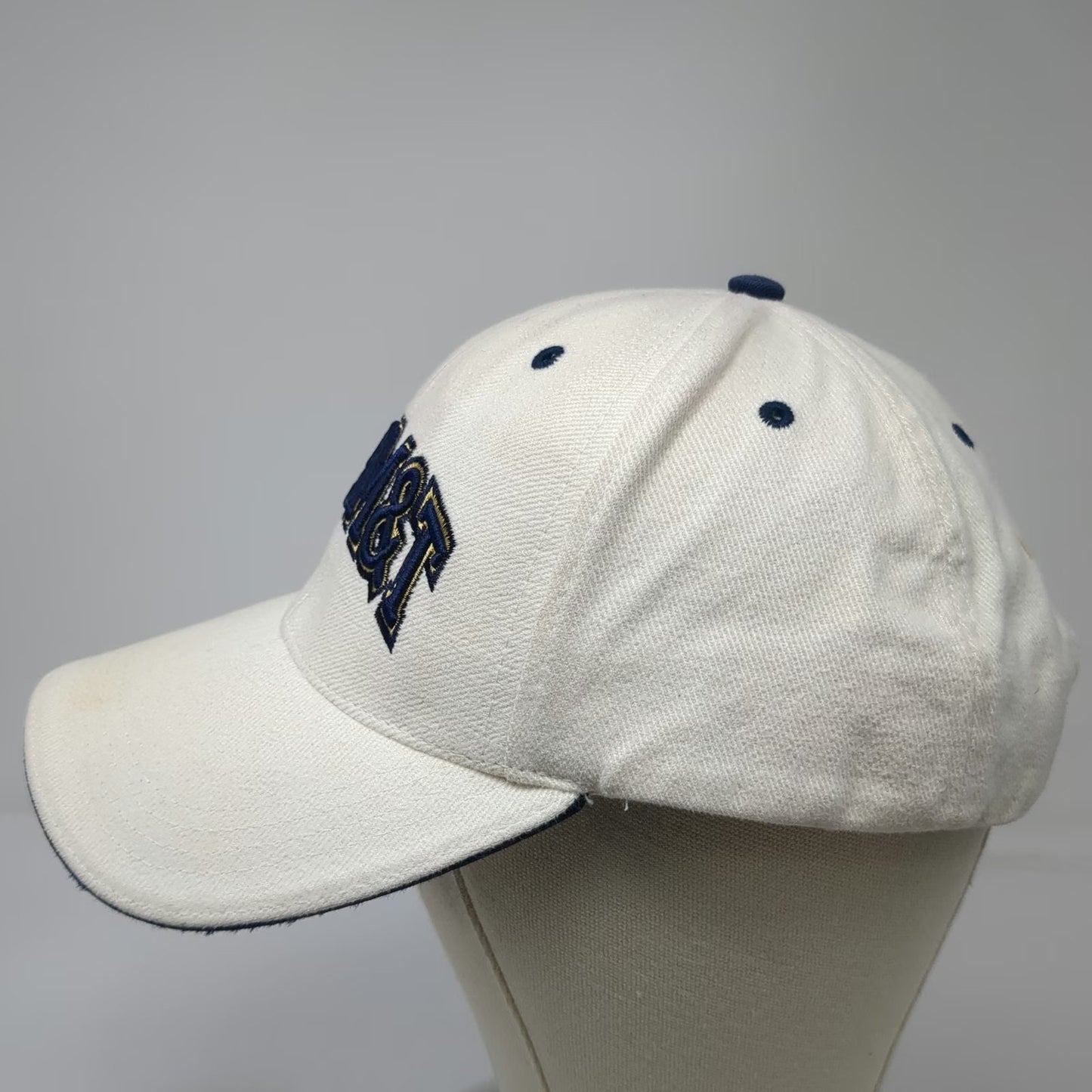 SDSM&T Hardrockers NCAA Legacy Athletic Cap White One Size Strapback Rockers