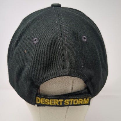 Rapid Dominance Baseball Cap Black One Size Desert Storm Veteran Ribbon Hat