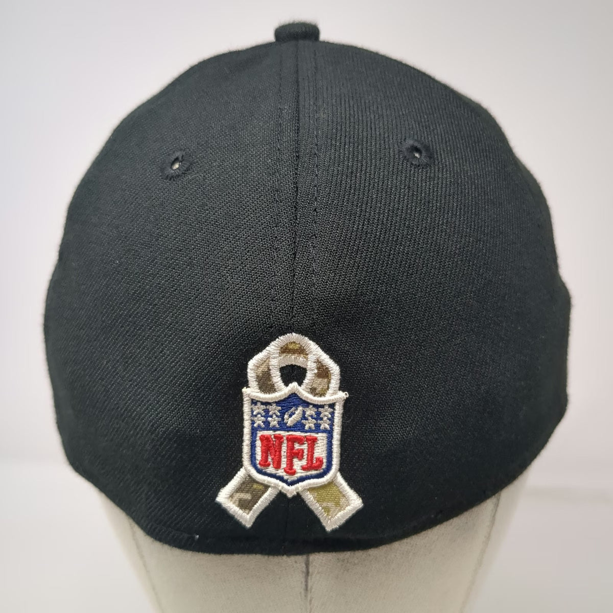 Kansas City Chiefs NFL New Era Cap Black Red L Salute Service Digital Camo Flag