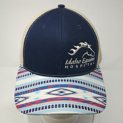 Idaho Equine Hospital Trucker Hat Multicolor OS Adjustable Aztec Outdoor Cap