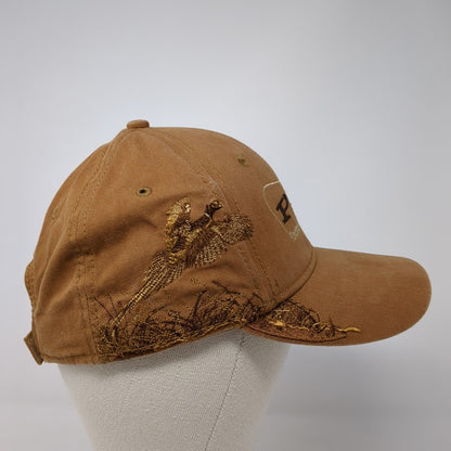 PSI Pavement Specialties of Idaho Strapback Hat Brown OS Adjustable Dri-Duck