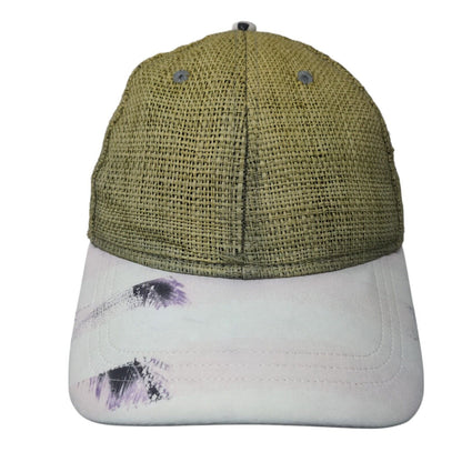 Lululemon Athletica Slideback Straw Hat Multicolor One Size Adjustable Blank