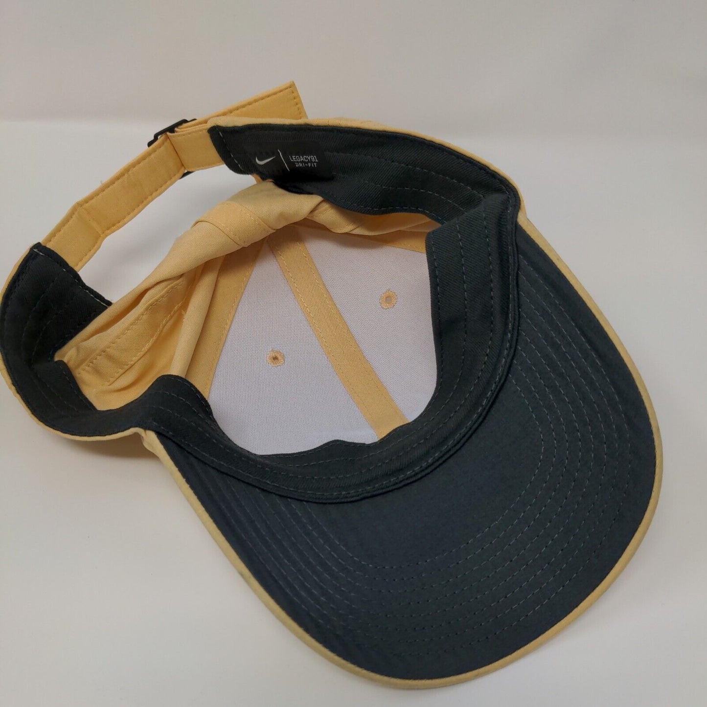 Nike Swoosh Slideback Hat Tan OSFM Embroidered Legacy 91 Dri-Fit