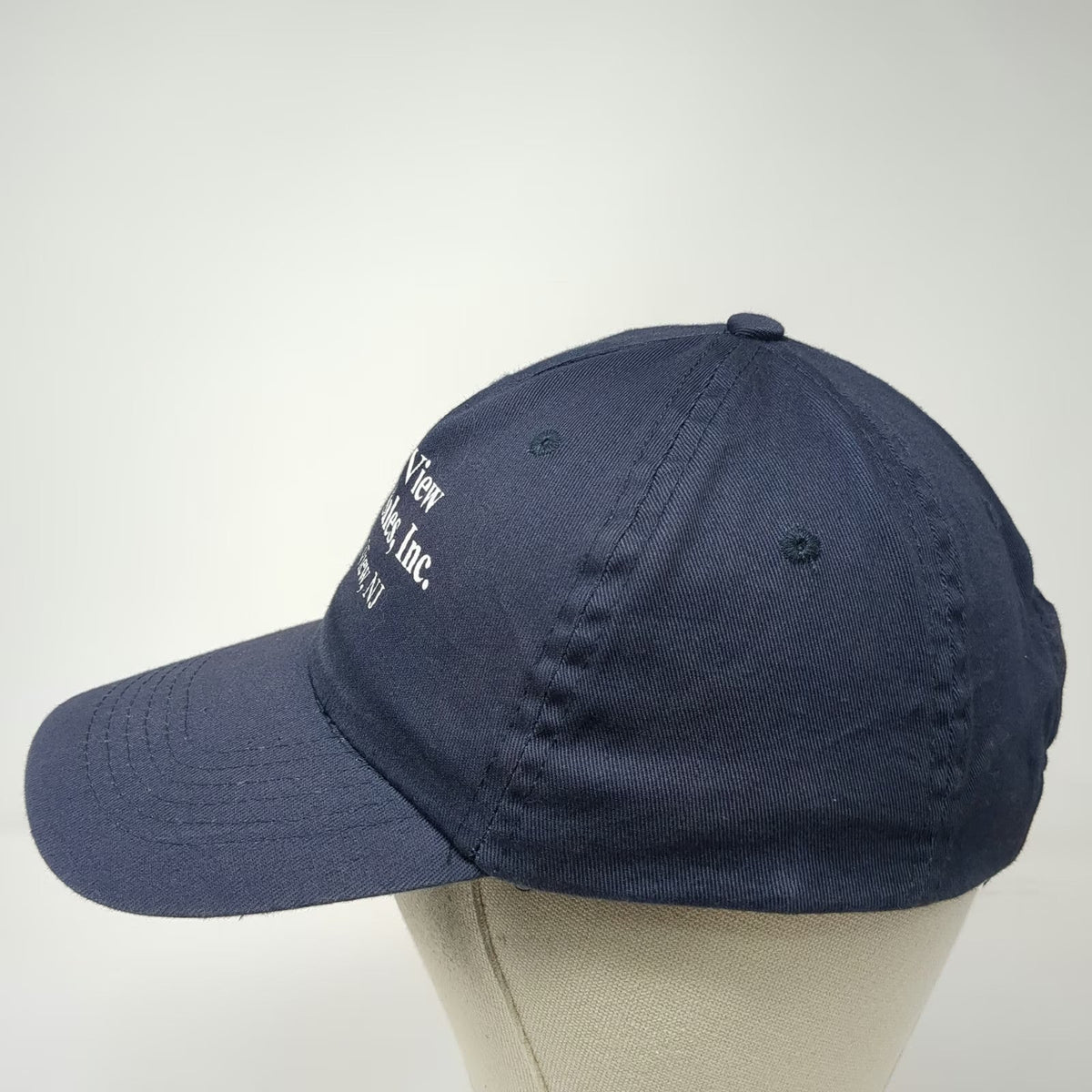 Hitwear 5 Panel Blue One Size Ocean View Trailer Sales NJ Cotton Strapback Hat