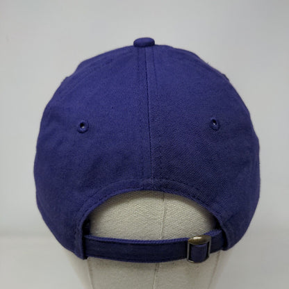 Taco Tuesday Slideback Hat Purple One Size Adjustable Embroidered Vented Holes