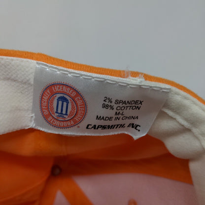 Capsmith Men's Fitted Hat Orange Size M-L Embroidered Florida Gators Logo