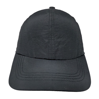 Unbranded Criss Cross Ponytail Strapback Hat Black 57-58cm Solid Blank
