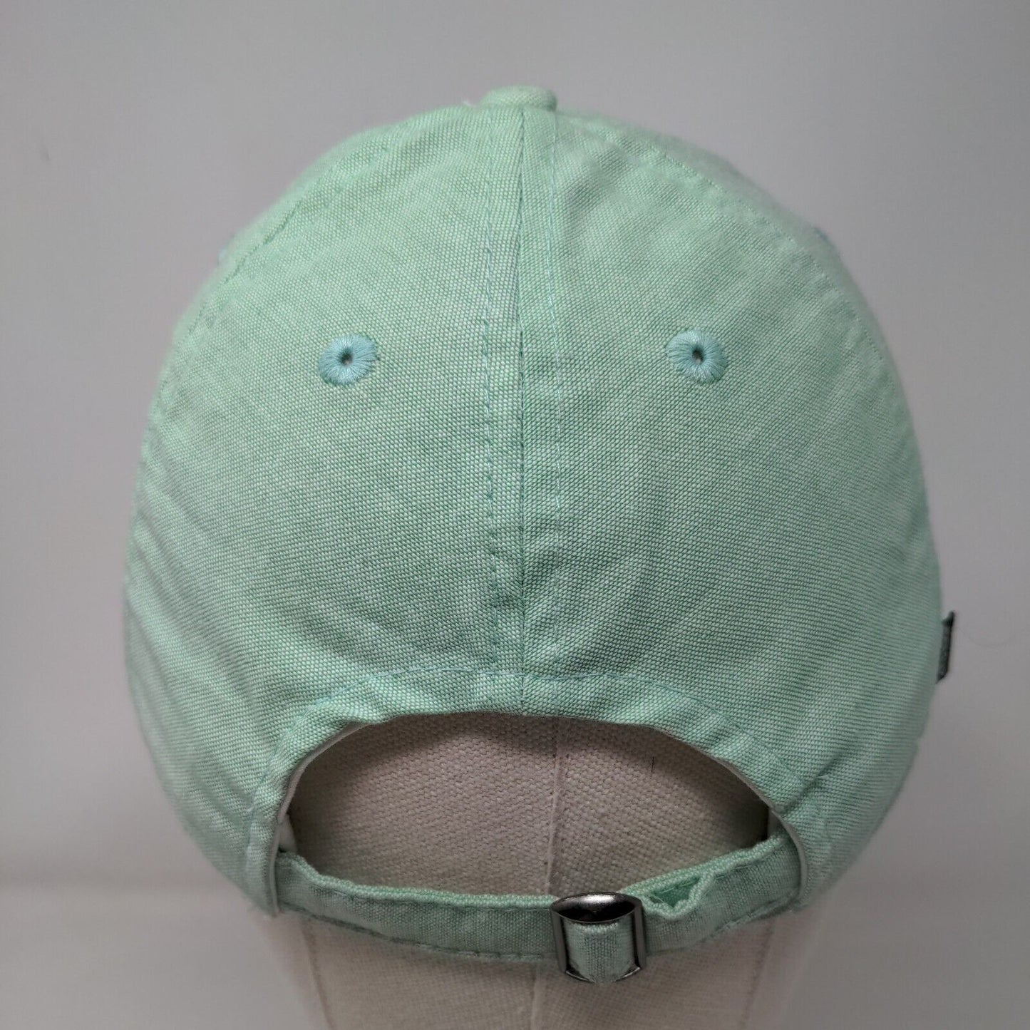 Nashville Guitar Slideback Hat Green One Size Embroidered 6 Panel