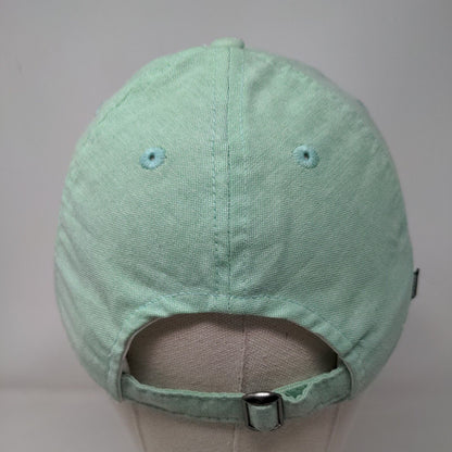 Nashville Guitar Slideback Hat Green One Size Embroidered 6 Panel