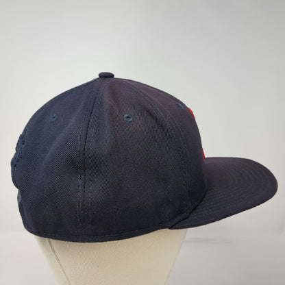 New Era Snapback Blue One Size Chance The Rapper 3 Hat Embroidered Logo 6 Panel
