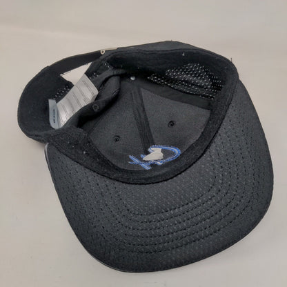 CH Slideback Hat Black One Size Adjustable Embroidered Breathable Chef Works