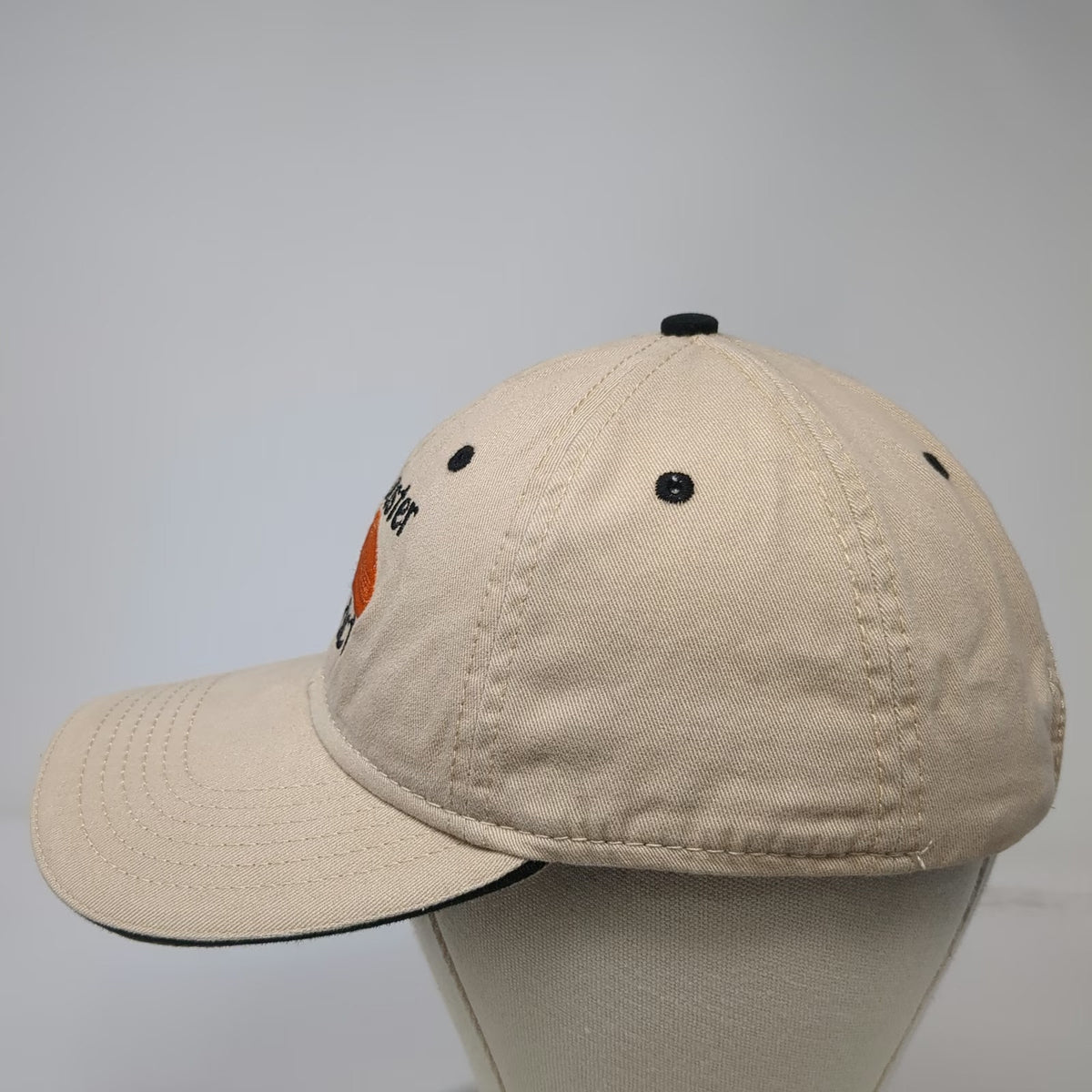 Sportsman Baseball Cap Beige One Size Clay Buster Addict Embroidery Shooting Hat