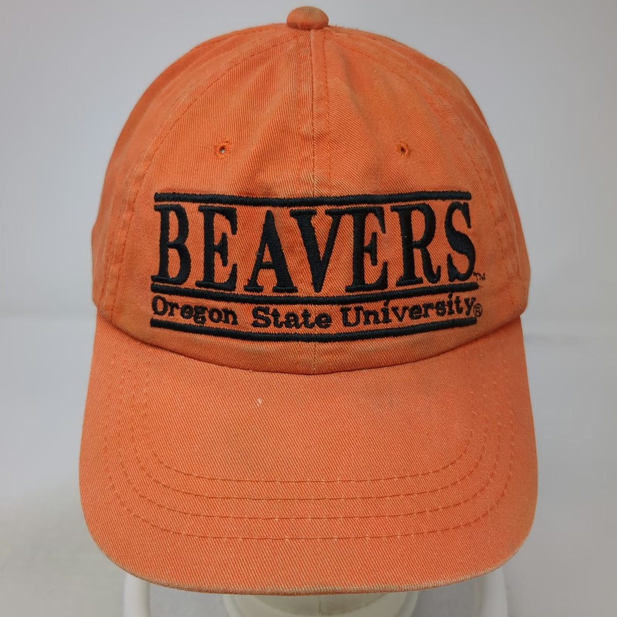 The Game Oregon State Beavers NCAA Snapback Orange Black Hat One Size Embroidery