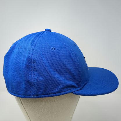 Novus Baseball Cap Blue XL SPF Logo American Flag Stretch Fit Hat Performance
