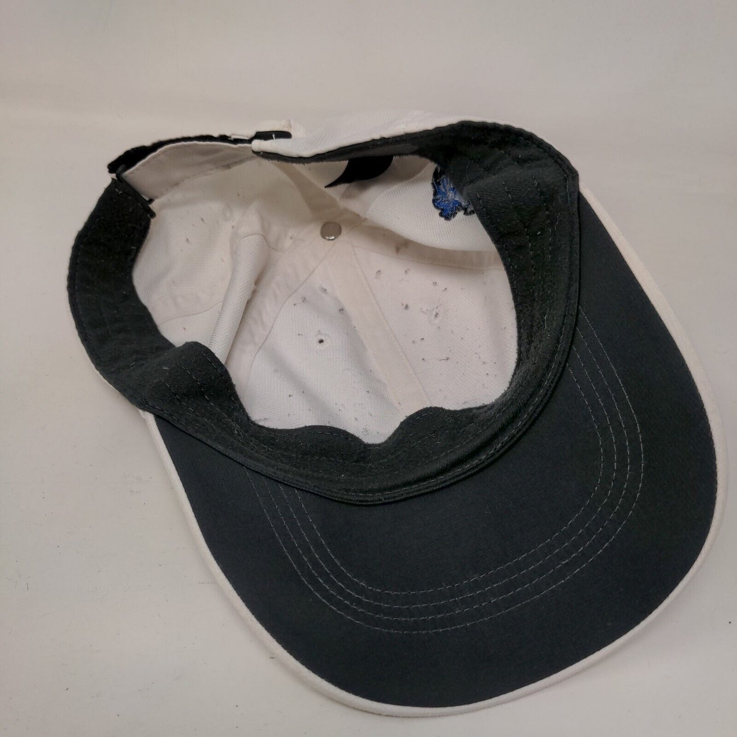 Nike Southern Wesleyan University Warriors Strapback Hat White OSFM Embroidered