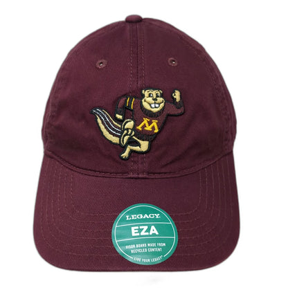 Minnesota Golden Gophers NCAA Legacy Red One Size Cap Hat Goldy Gopher Slideback