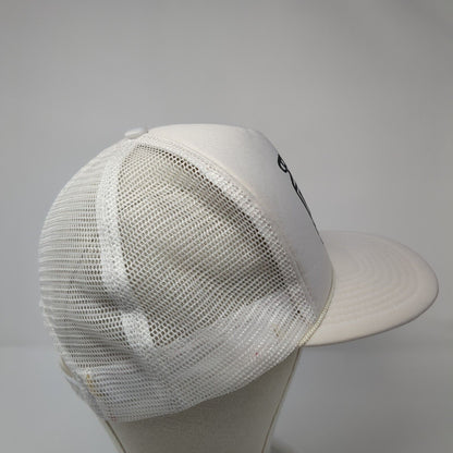 RTS Color & Chemical Inc Snapback Rope Trucker Hat White Cream One Size