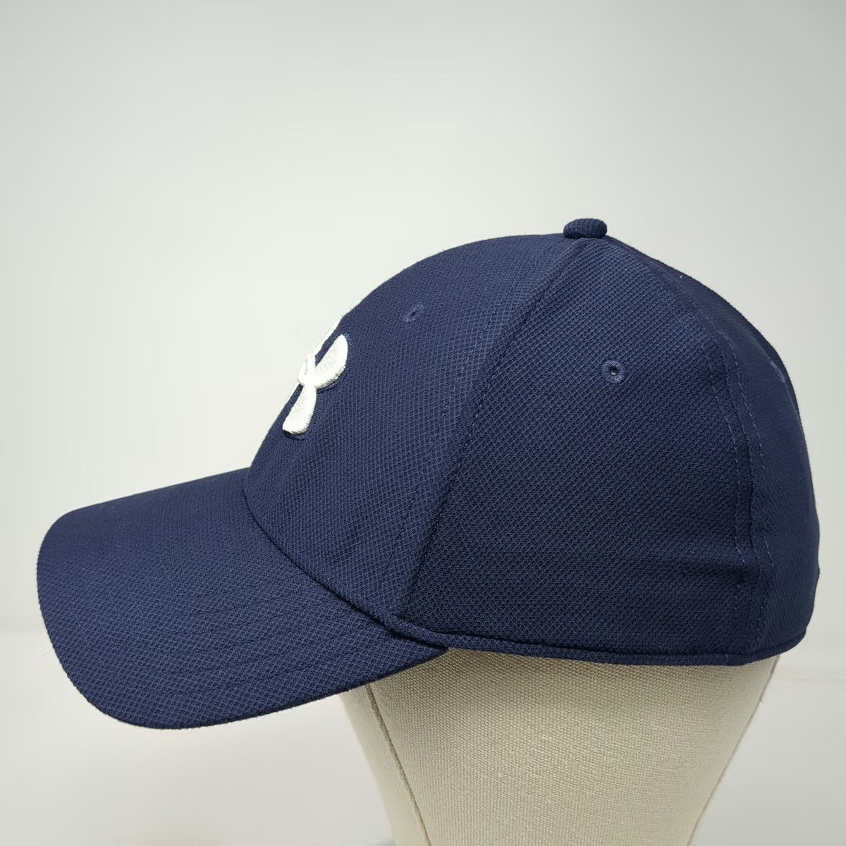 Under Armour Baseball Cap Blue XL Blitzing Classic Fit Embroidered Logo Hat