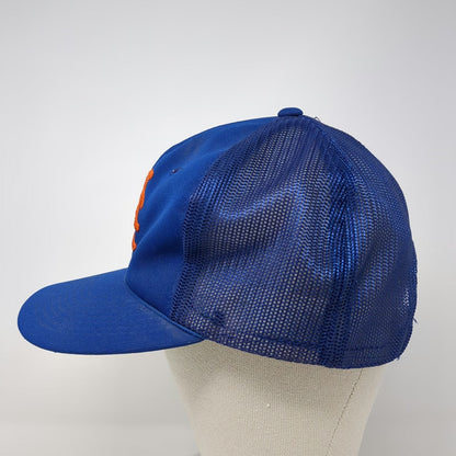 Sports Specialties New York Mets MLB Blue Trucker Hat 7 5/8 Mesh Back Green