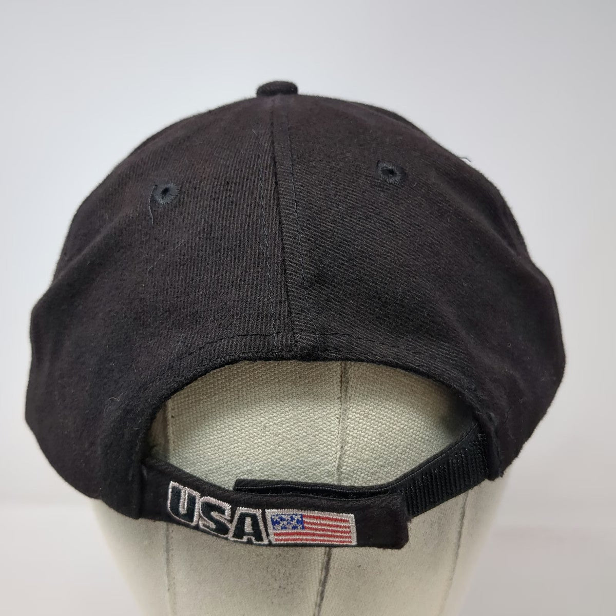 NRG Baseball Cap Black One Size POW MIA USA Flag You Are Not Forgotten Hat