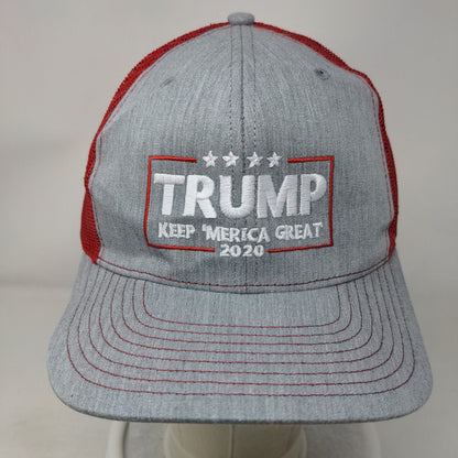 Trump Keep 'Merica Great 2020 Snapback Trucker Hat Multicolor Large Richardson