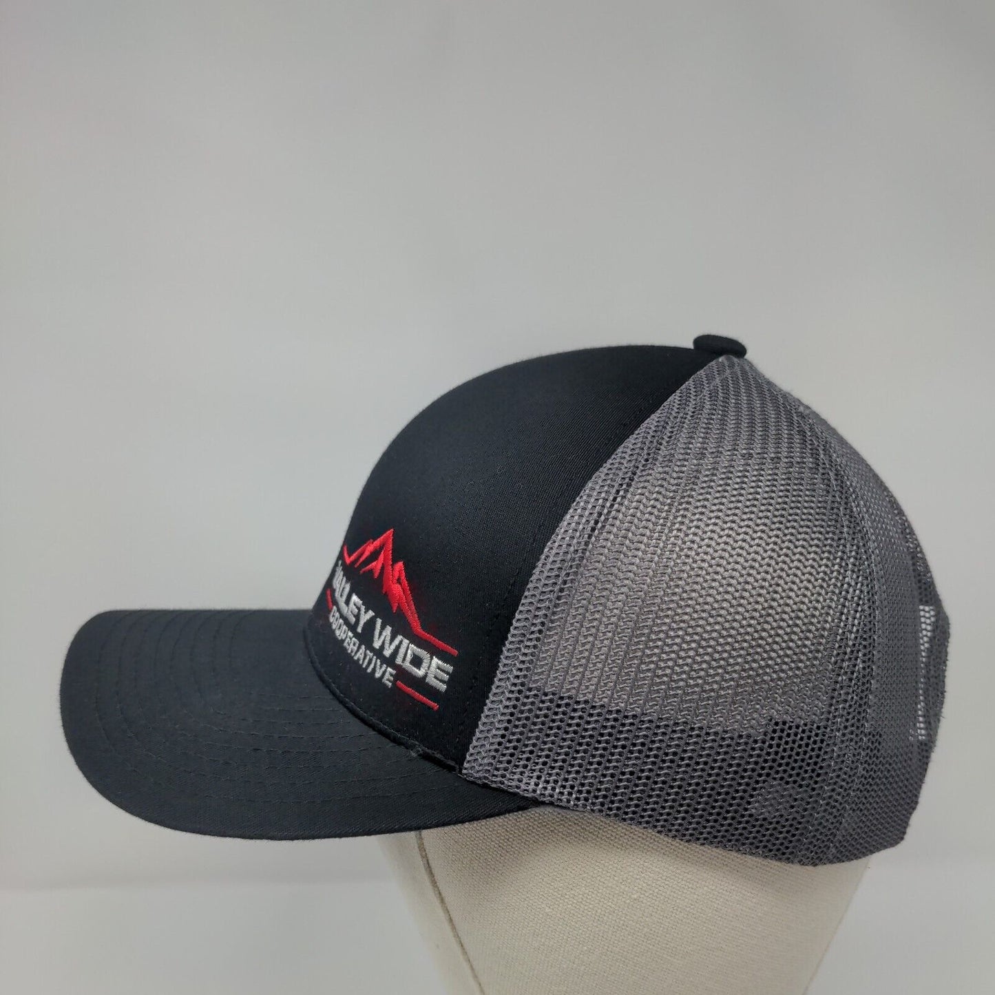 Valley Wide Cooperative Snapback Trucker Hat Black One Size Pacific Headwear