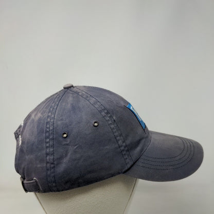 VIF Slideback Hat Blue One Size Adjustable Embroidered Anvil 6 Panel