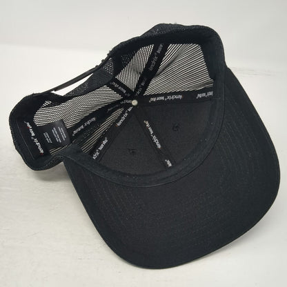 Hendrix Kerite Trucker Hat Black OSFM Mesh Snapback Embroidered Cable Services