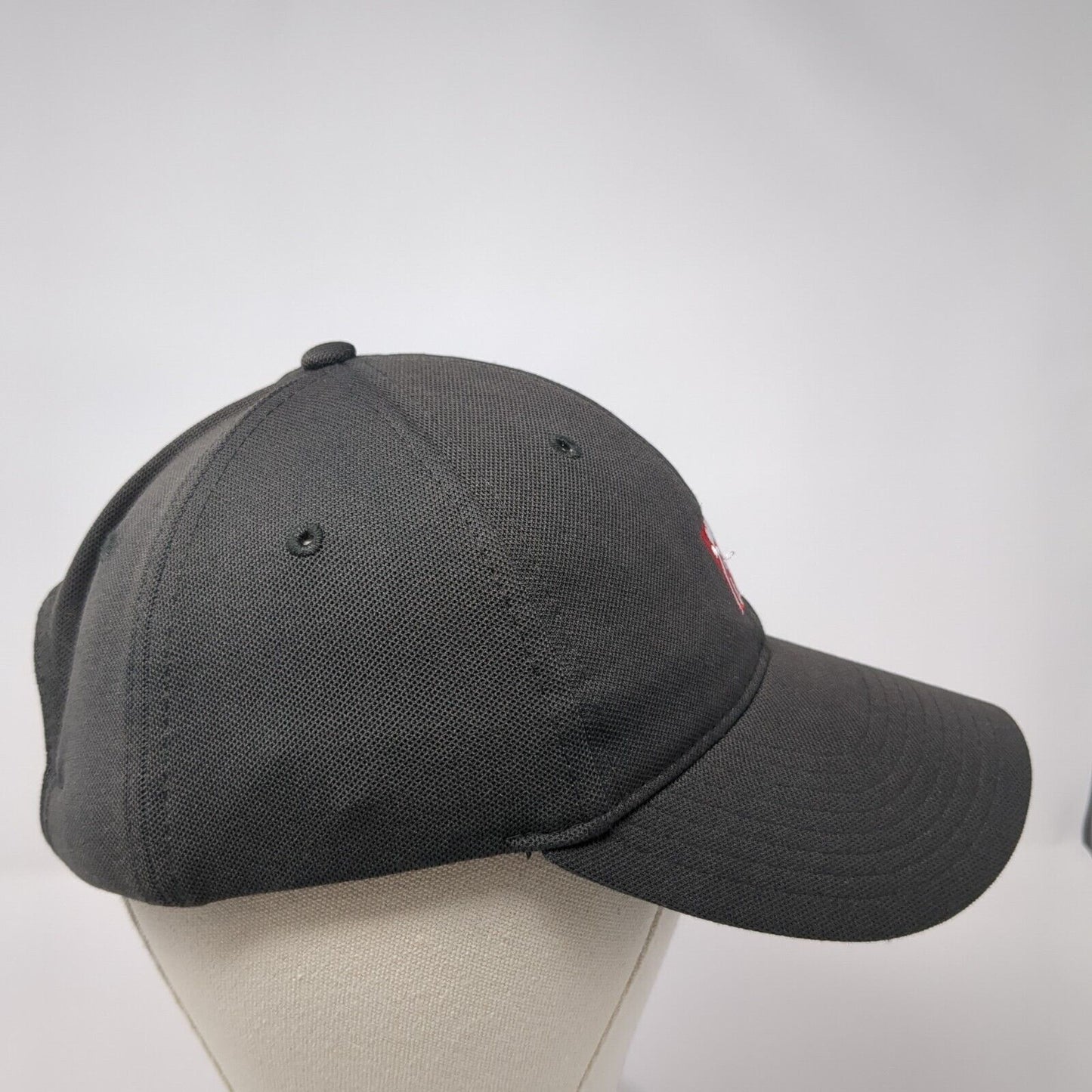 Chick-fil-A Baseball Cap Gray One Size Adjustable Embroidered Team Style Oobe