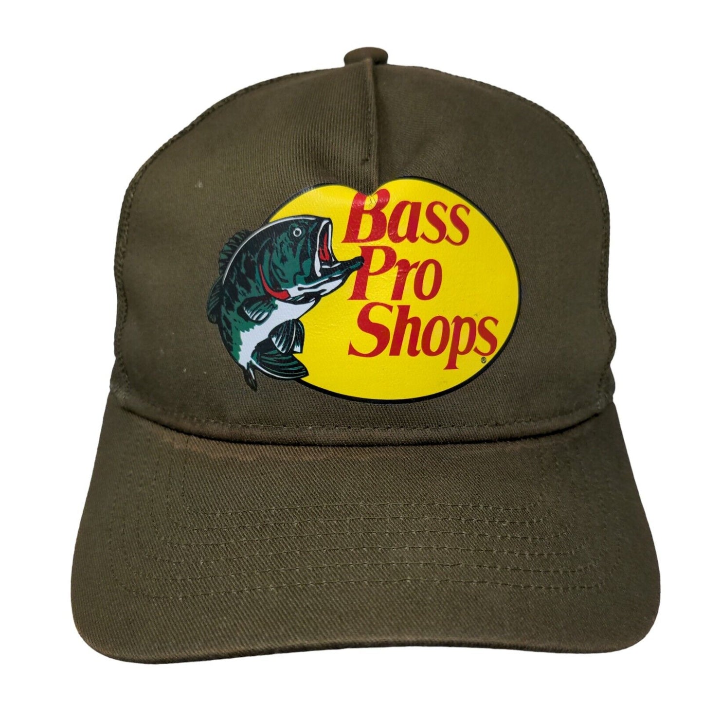 Bass Pro Shops Snapback Mesh Back Trucker Hat Multi OSFM Gone Fishing