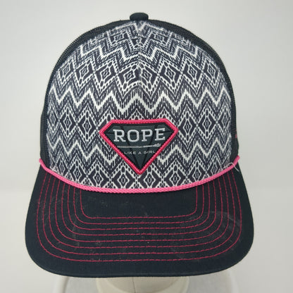 Rope Like A Car Trucker Hat Multicolor One Size Adjustable Mesh Back Rope Hooey