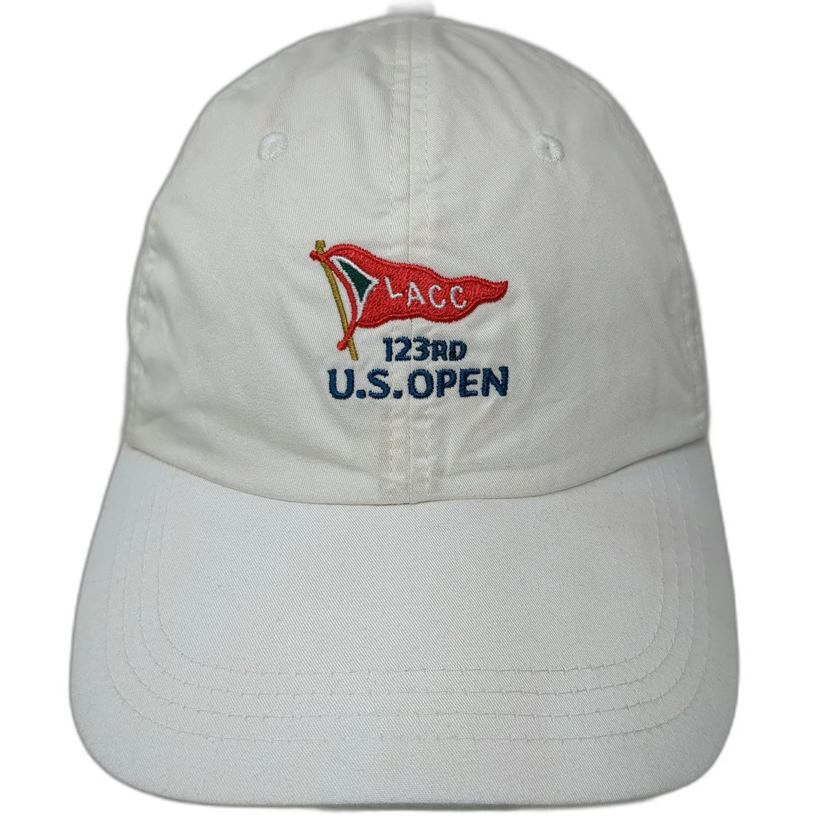 Ahead Baseball Cap White One Size 123rd U.S. Open LACC USGA Member Golf Hat
