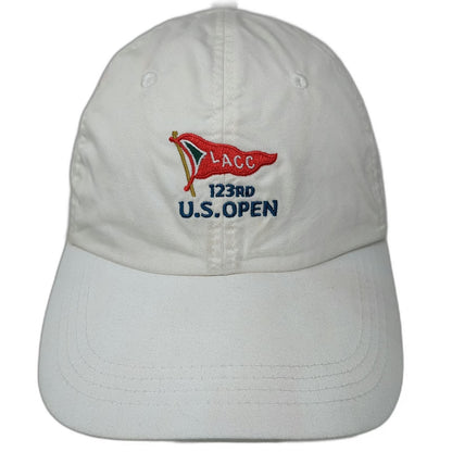 Ahead Baseball Cap White One Size 123rd U.S. Open LACC USGA Member Golf Hat