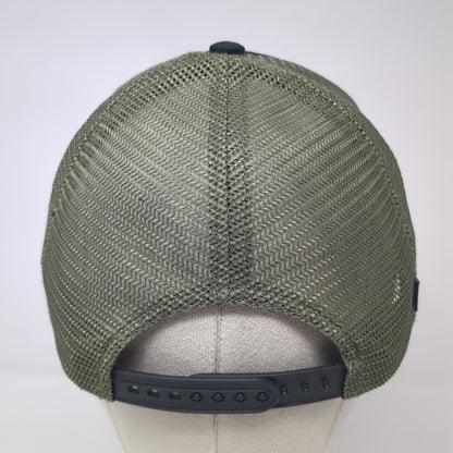 Eldora Speedway 1954 Snapback Trucker Hat Black OS Adjustable Mesh Back Legacy