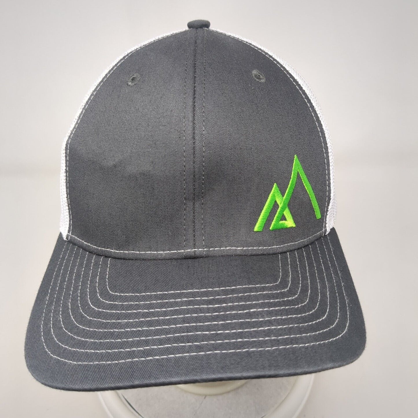 Empire Title & Escrow Snapback Trucker Hat Gray OSFA Mesh Back Colorblock