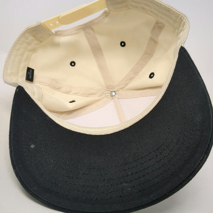 5 Panel Beige Black Hat One Size Las Vegas F1 Formula 1 Racing Snapback Sport