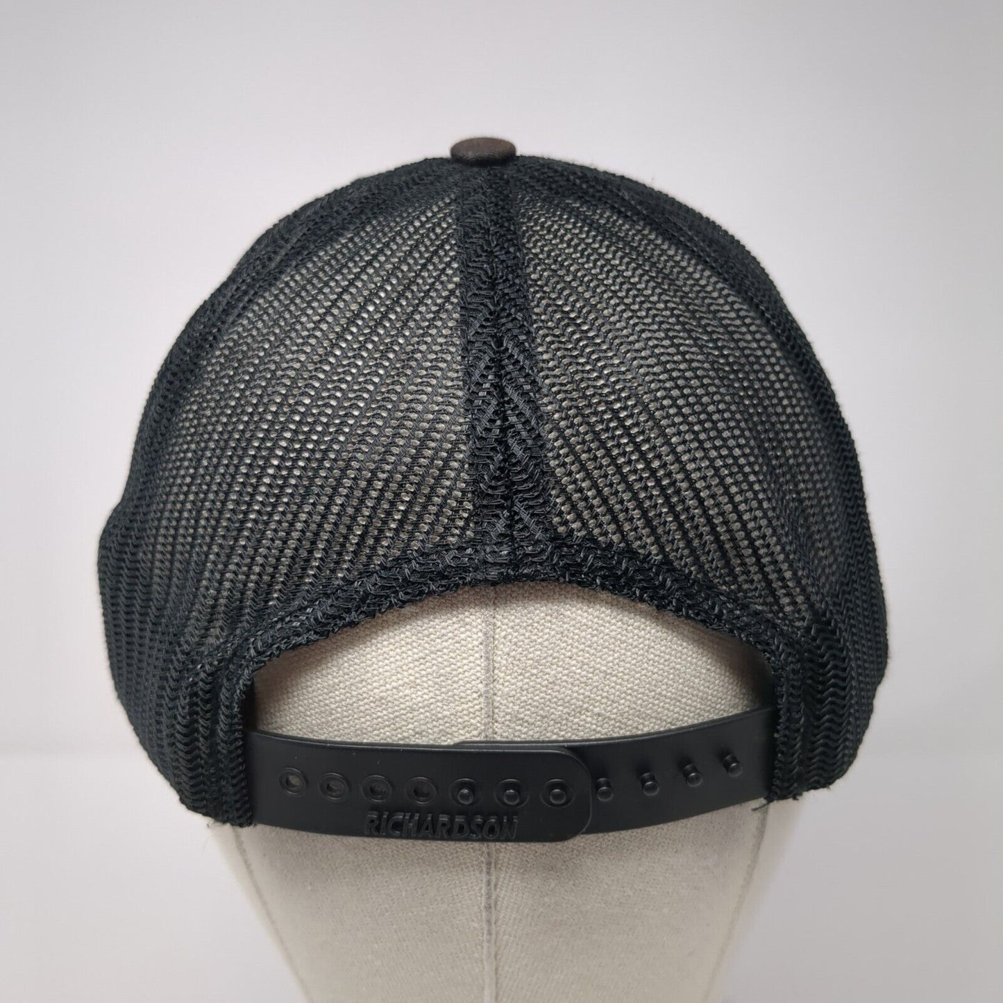 DM03 Orlando FL Snapback Trucker Hat Black OS Adjustable Mesh Back Richardson