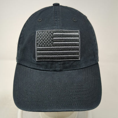 '47 NCAA Black Gray OSFM Cap American Flag OHT Adjustable Licensed Slideback Hat