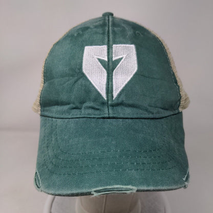 Spartan Waste Mesh Back Trucker Hat Multi One Size Embroidered Colorblock