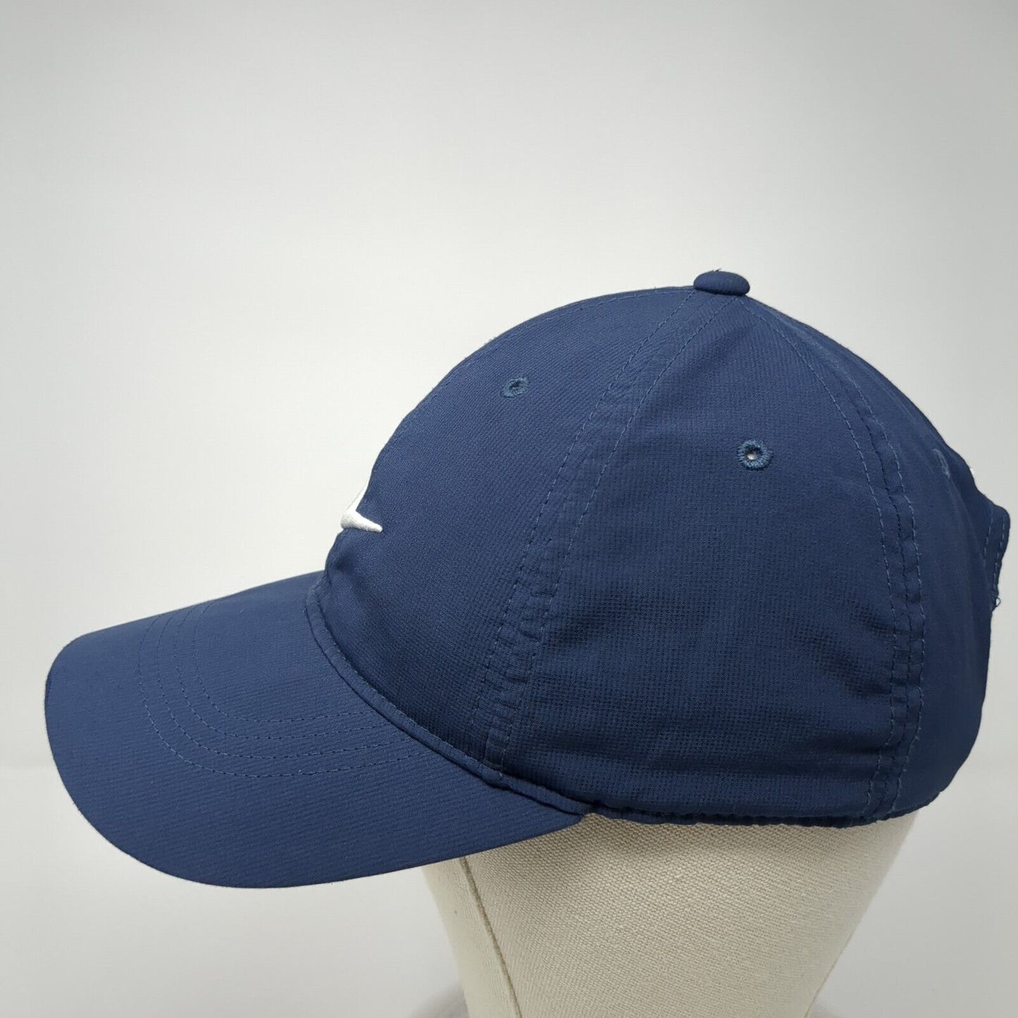 Nike Dri-Fit Strapback Hat Blue One Size Adjustable Embroidered Swoosh Legacy91