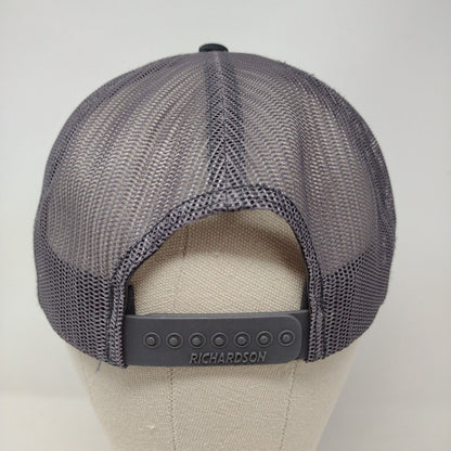 Core Building Co Snapback Rope Trucker Hat Gray OSFA Mesh Back